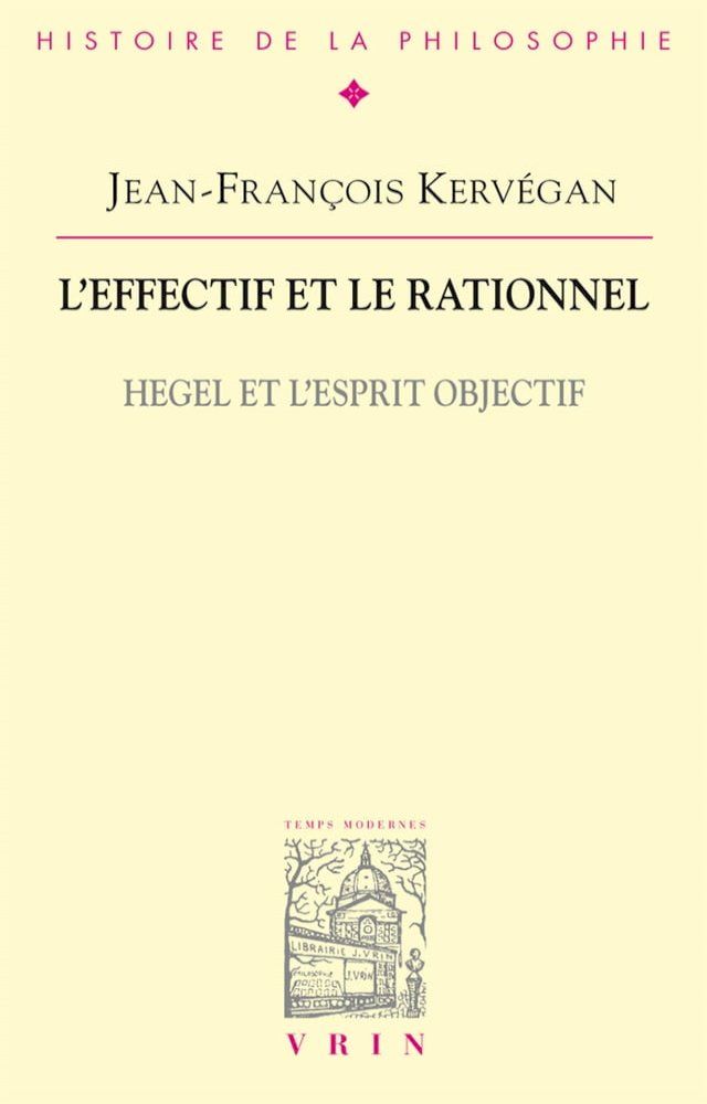  L'effectif et le rationnel(Kobo/電子書)