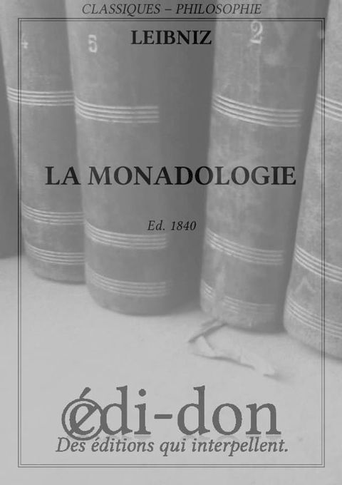 La Monadologie(Kobo/電子書)