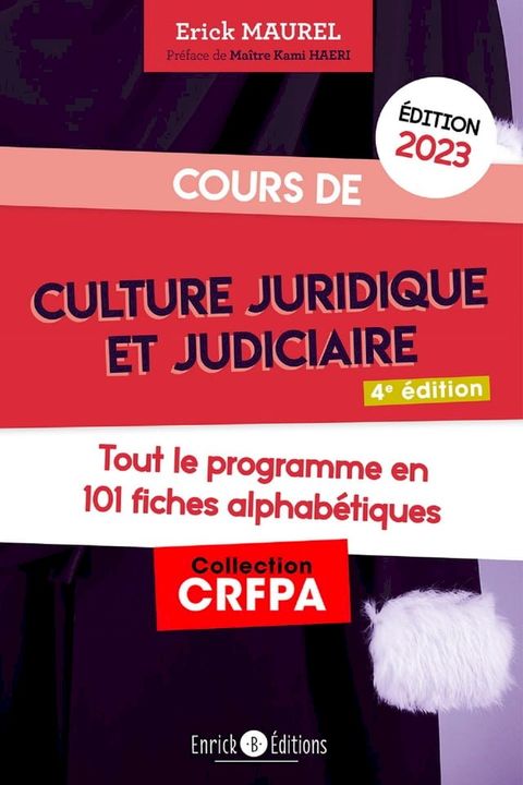 Cours de culture juridique et judiciaire 2023(Kobo/電子書)