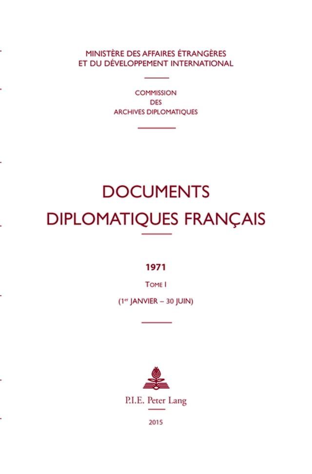  Documents diplomatiques fran&ccedil;ais(Kobo/電子書)