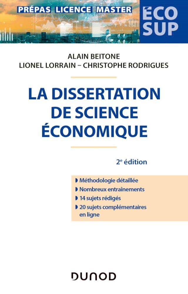  La dissertation de science économique - 2e éd.(Kobo/電子書)