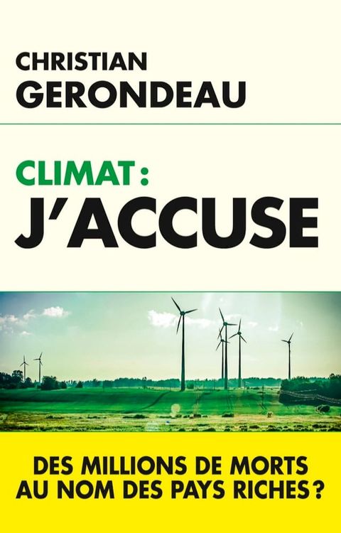 Climat, j'accuse(Kobo/電子書)