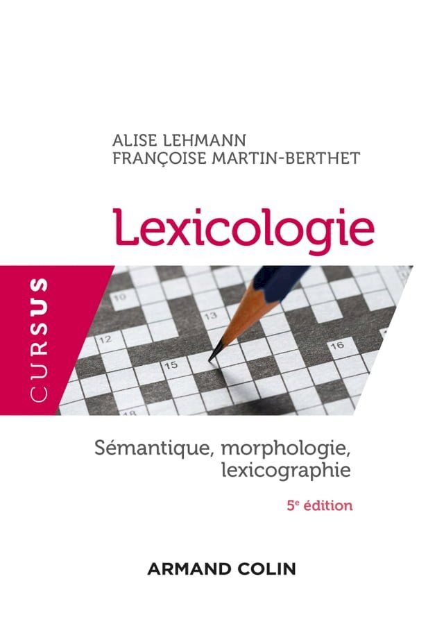  Lexicologie - 5e éd.(Kobo/電子書)