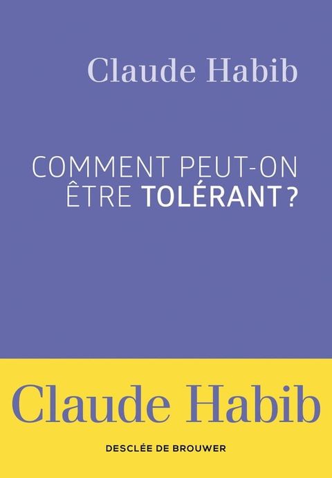 Comment peut-on &ecirc;tre tol&eacute;rant ?(Kobo/電子書)