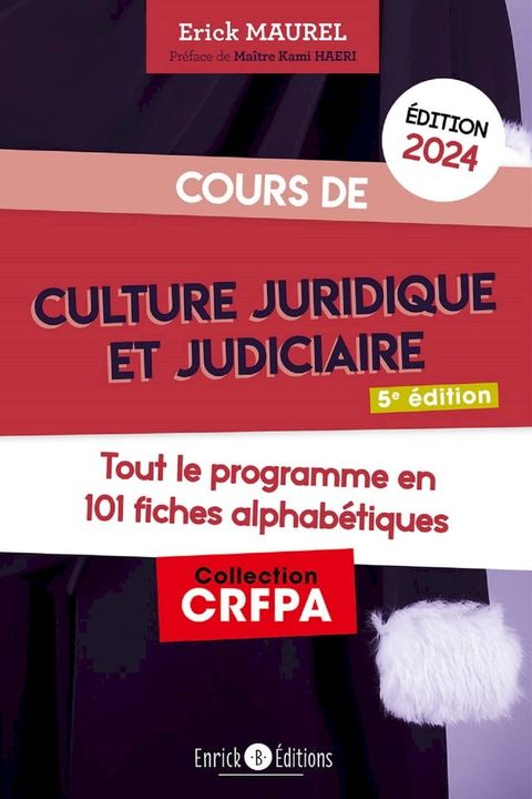 Cours de culture juridique et judiciaire 2024(Kobo/電子書)