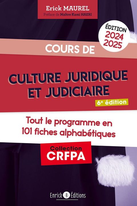 Cours de culture juridique et judiciaire 2024-2025(Kobo/電子書)