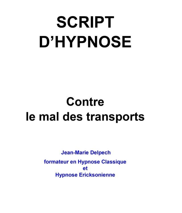  Script contre le mal des transports(Kobo/電子書)