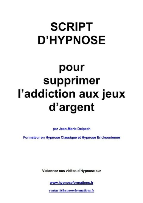 Pour supprimer l'addiction aux jeux d'argent(Kobo/電子書)