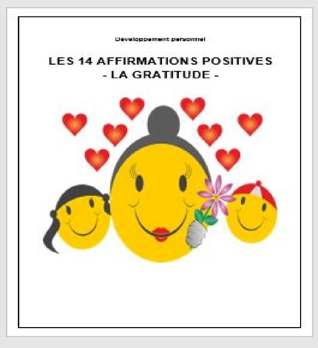  Les 14 affirmations positives - La gratitude(Kobo/電子書)