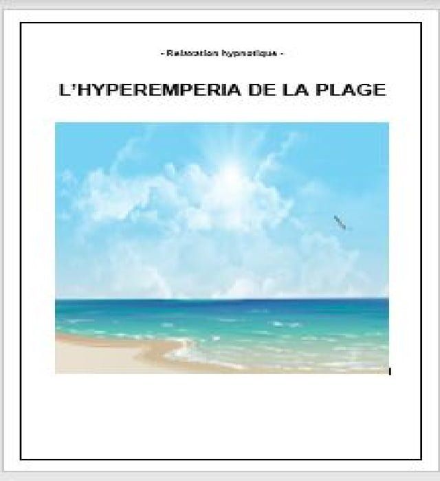  Relaxation hypnotique - L'hyperemperia de la plage(Kobo/電子書)