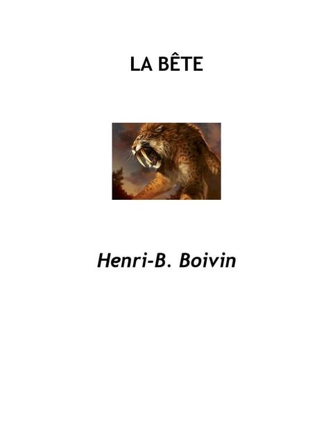 La b&ecirc;te(Kobo/電子書)