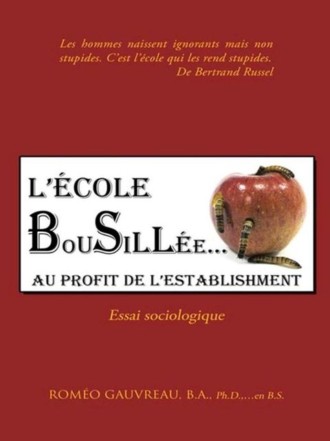 L’&Eacute;cole Bousill&eacute;e Au Profit De L’Establishment(Kobo/電子書)