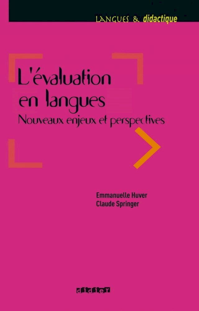  L'&eacute;valuation en langues - Nouveaux enjeux et perspectives - Ebook(Kobo/電子書)