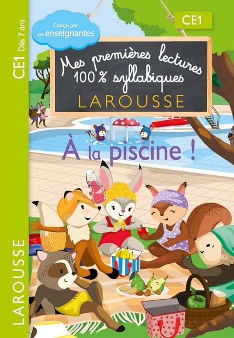 Premières lectures syllabiques CE1 - A la piscine(Kobo/電子書)