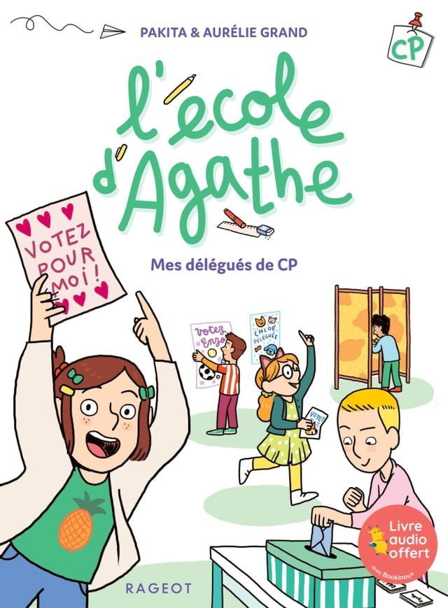  L'&eacute;cole d'Agathe CP - Mes d&eacute;l&eacute;gu&eacute;s de CP(Kobo/電子書)