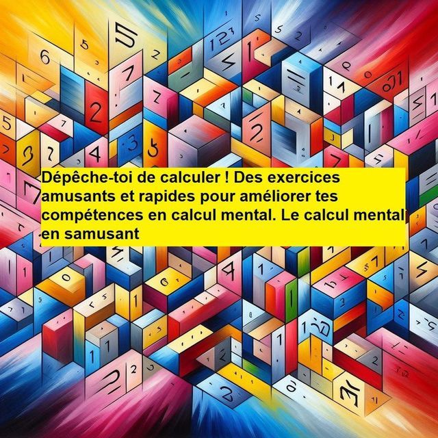  D&eacute;p&ecirc;che-toi de calculer ! Des exercices amusants et rapides pour am&eacute;liorer tes comp&eacute;tences en calcul mental.Calcul mental en samusant(Kobo/電子書)