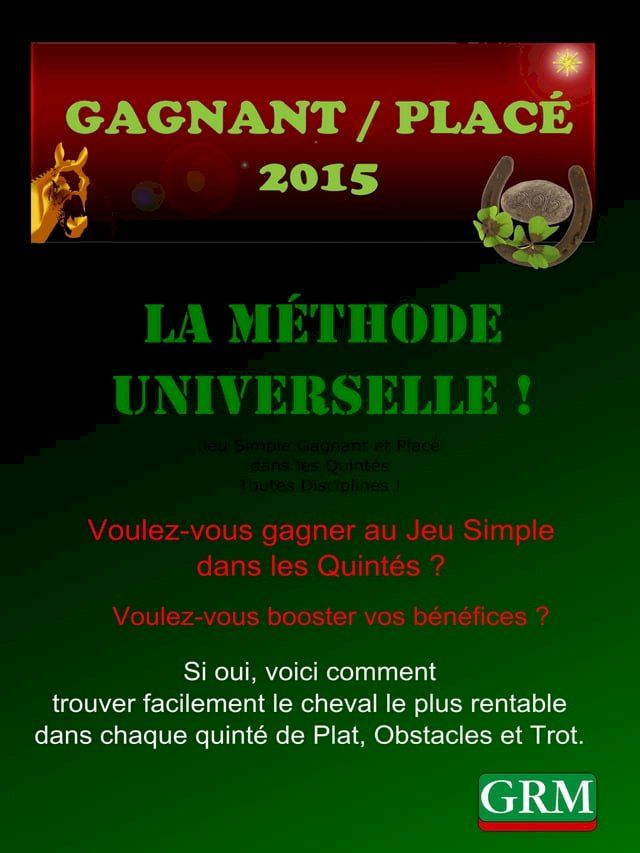  Jeu Simple Quinté Gagnant Placé(Kobo/電子書)