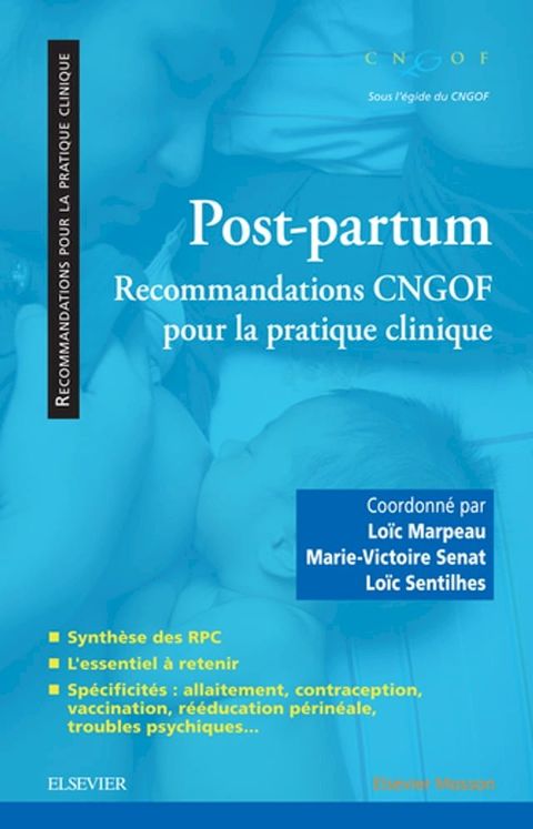 Post-partum : recommandations CNGOF pour la pratique clinique(Kobo/電子書)