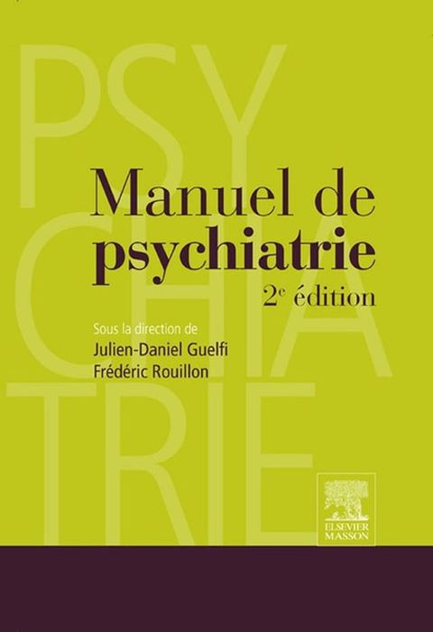 Manuel de psychiatrie(Kobo/電子書)