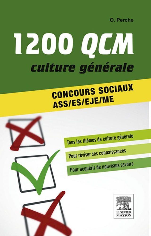  1 200 QCM Culture générale Concours sociaux(Kobo/電子書)