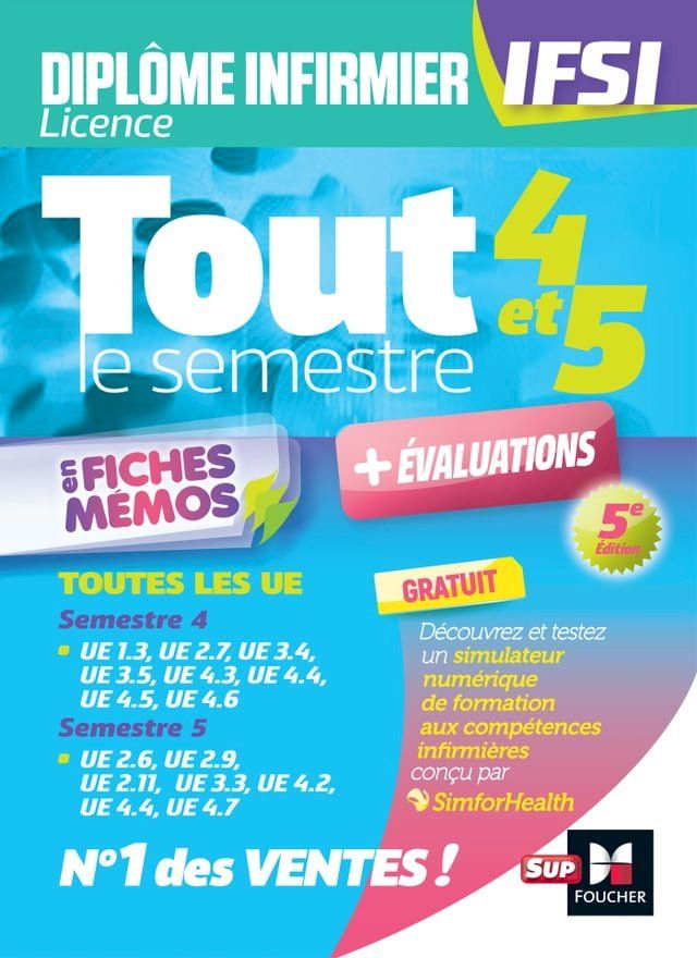  Tout le semestre 4 & 5 en fiches memos - DEI IFSI - 5e édition - Révision et entraînement(Kobo/電子書)