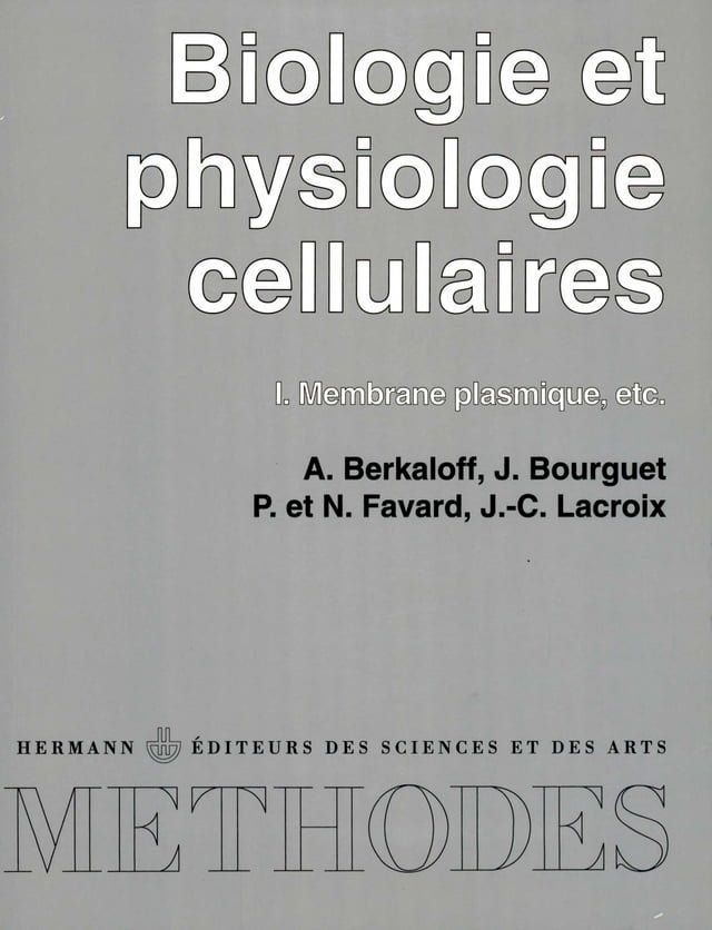  Biologie et physiologie cellulaires, vol. 1(Kobo/電子書)