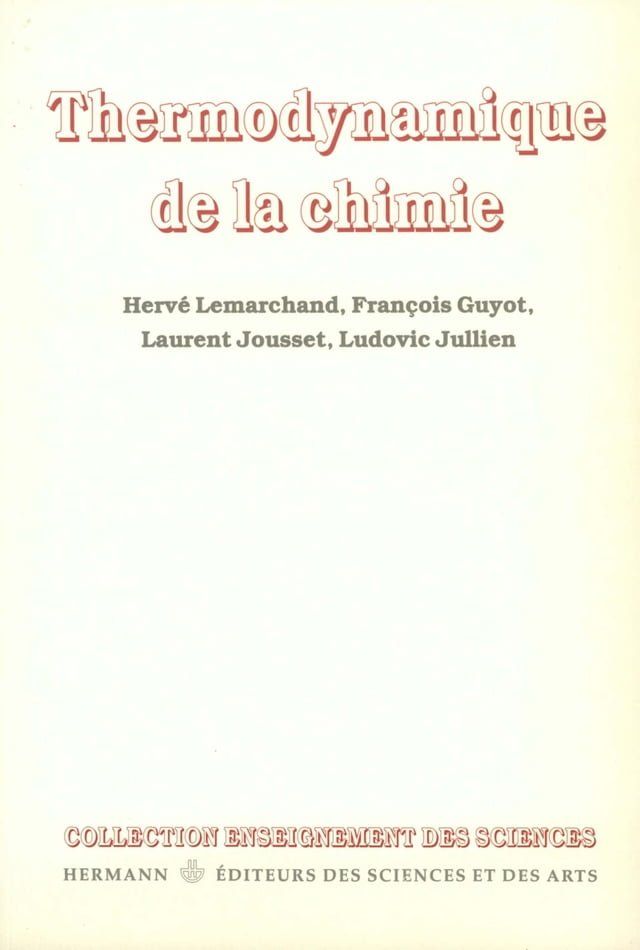  Thermodynamique de la chimie(Kobo/電子書)