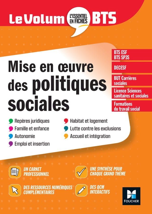  Le Volum' BTS - Mise en oeuvre des politiques sociales - 6e &eacute;dition - R&eacute;vision(Kobo/電子書)