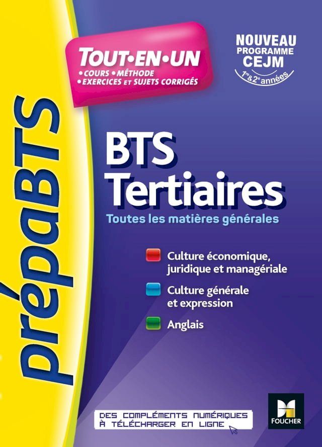  PREPABTS - Toutes les matières générales - BTS Tertiaires - Révision et entrainement - FXL(Kobo/電子書)