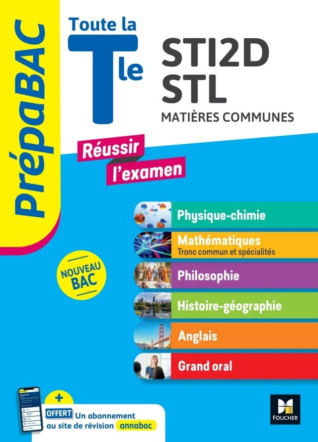  PREPABAC - Toute la terminale STI2D/STL - Contrôle continu et épreuves finales - Révision 2025(Kobo/電子書)