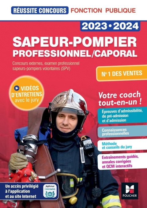 R&eacute;ussite Concours Sapeur-pompier professionnel/caporal - 2023-2024 - Pr&eacute;paration compl&egrave;te(Kobo/電子書)