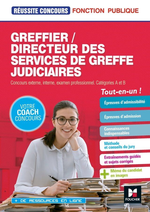  R&eacute;ussite Concours - Greffier/Directeur des services de greffe judiciaires - Pr&eacute;paration compl&egrave;te(Kobo/電子書)