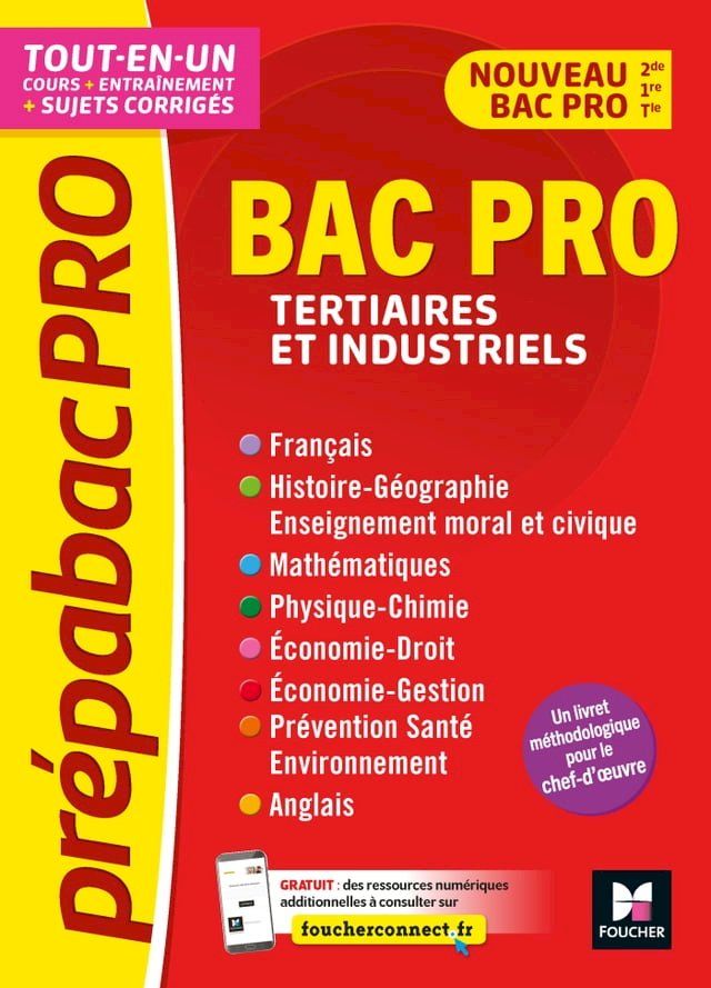  Pr&eacute;pabacPro - Bac Pro Tertiaires et industriels - Mati&egrave;res g&eacute;n&eacute;rales - R&eacute;vision et entra&icirc;nement(Kobo/電子書)