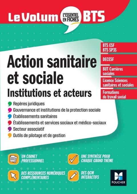 Le Volum' BTS - Action sanitaire et sociale : institutions et acteurs - 6e édition - Révision(Kobo/電子書)