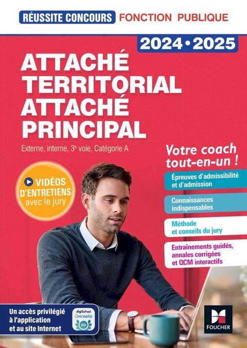 Réussite Concours - Attaché territorial, Attaché principal Cat. A - 2024-2025 - Préparation complète(Kobo/電子書)