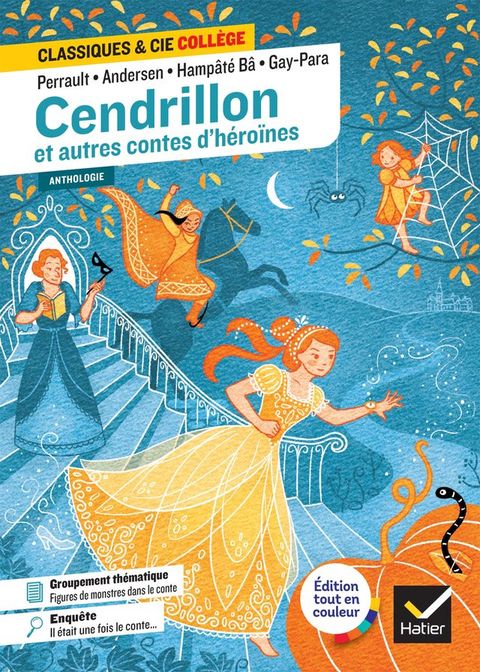 Cendrillon et autres contes d'héroïnes (Perrault, de Beaumont, Andersen, Gay-Para, Hampâté Bâ)(Kobo/