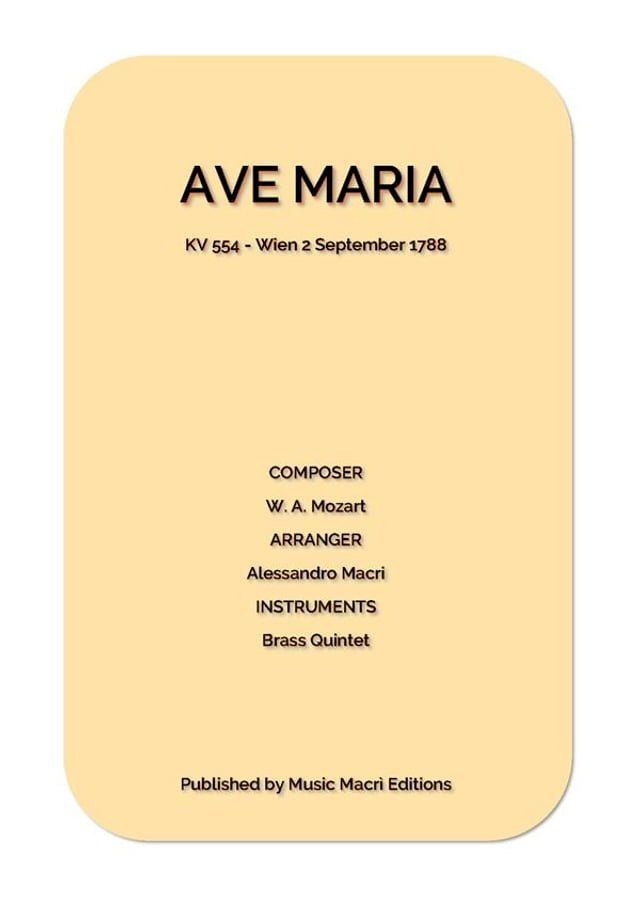  Ave Maria by Mozart(Kobo/電子書)