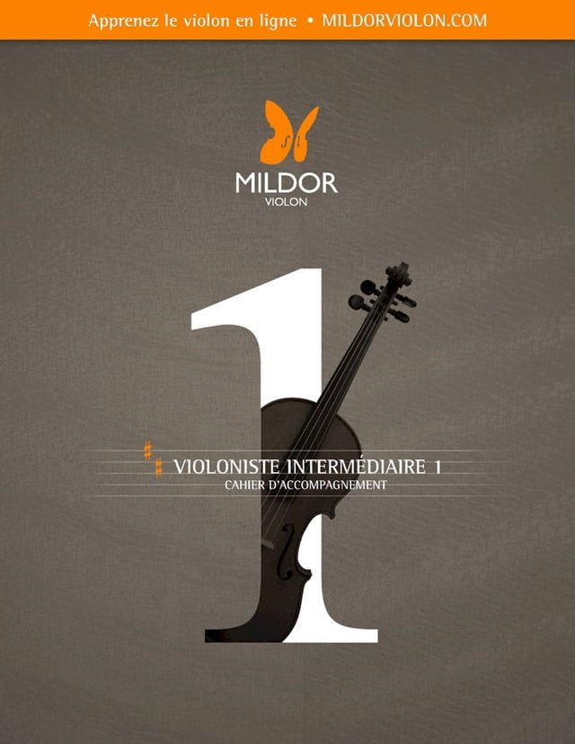  Violoniste interm&eacute;diaire 1 - Cahier d'accompagnement(Kobo/電子書)