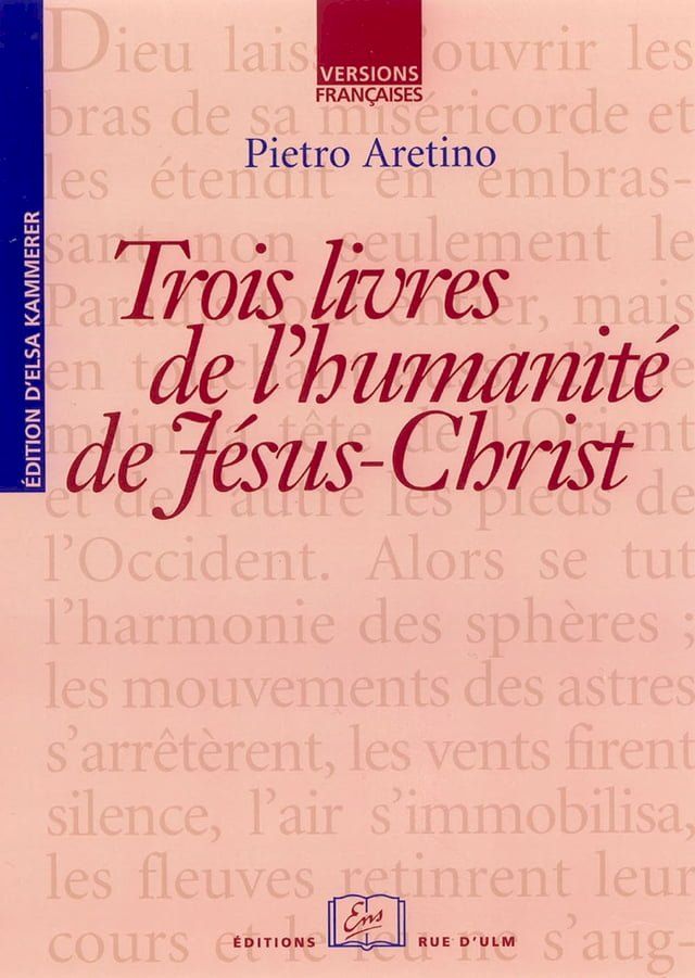  Trois livres de l'Humanit&eacute; de J&eacute;sus-Christ(Kobo/電子書)