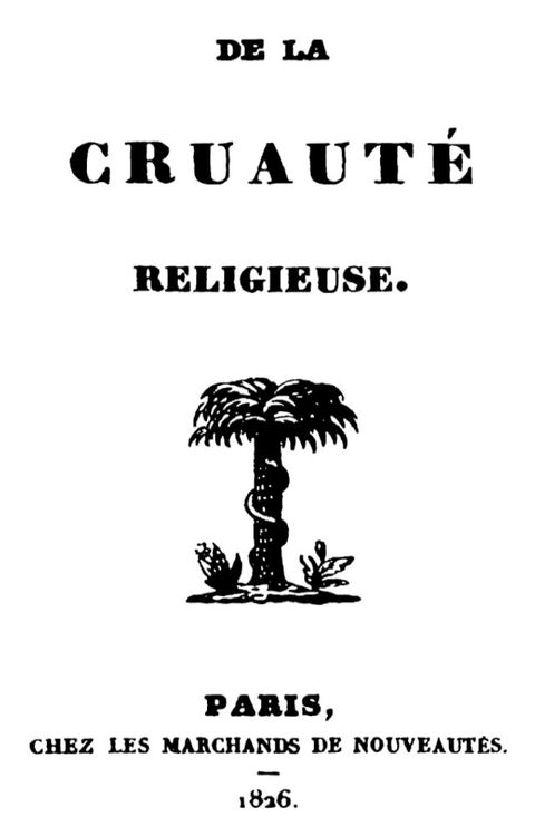 De la cruaut&eacute; religieuse(Kobo/電子書)