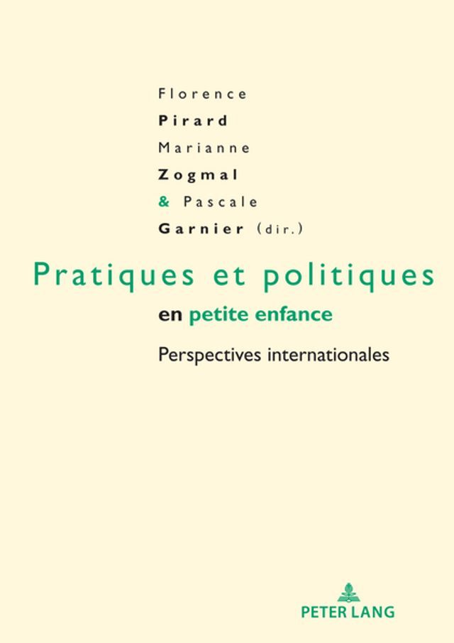  Pratiques et politiques en petite enfance(Kobo/電子書)