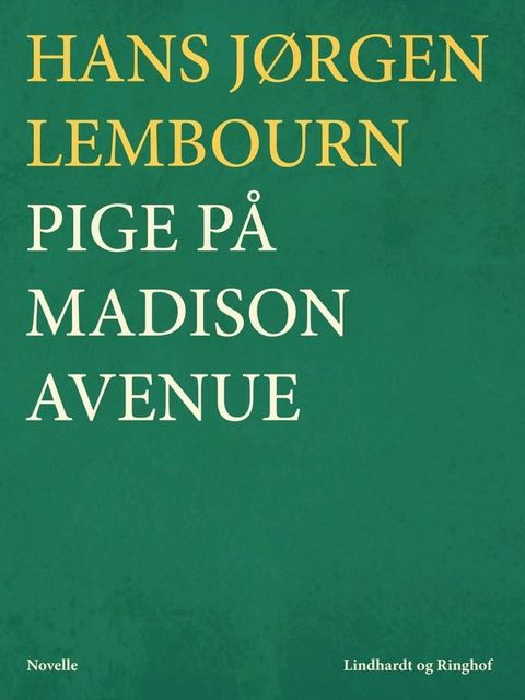 Pige p&aring; Madison Avenue(Kobo/電子書)