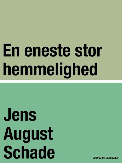 En eneste stor hemmelighed(Kobo/電子書)