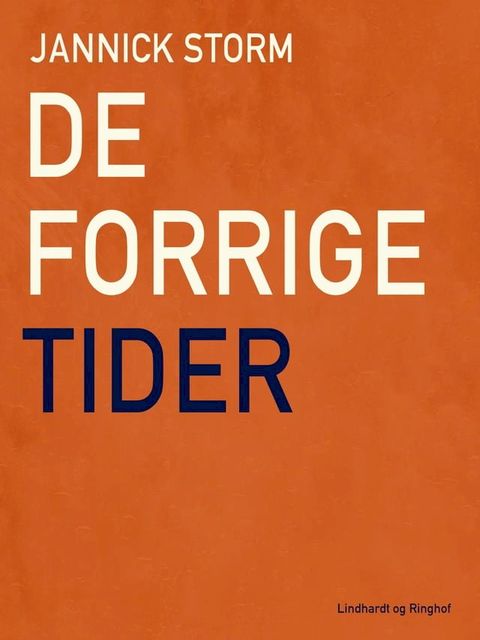 De forrige tider(Kobo/電子書)