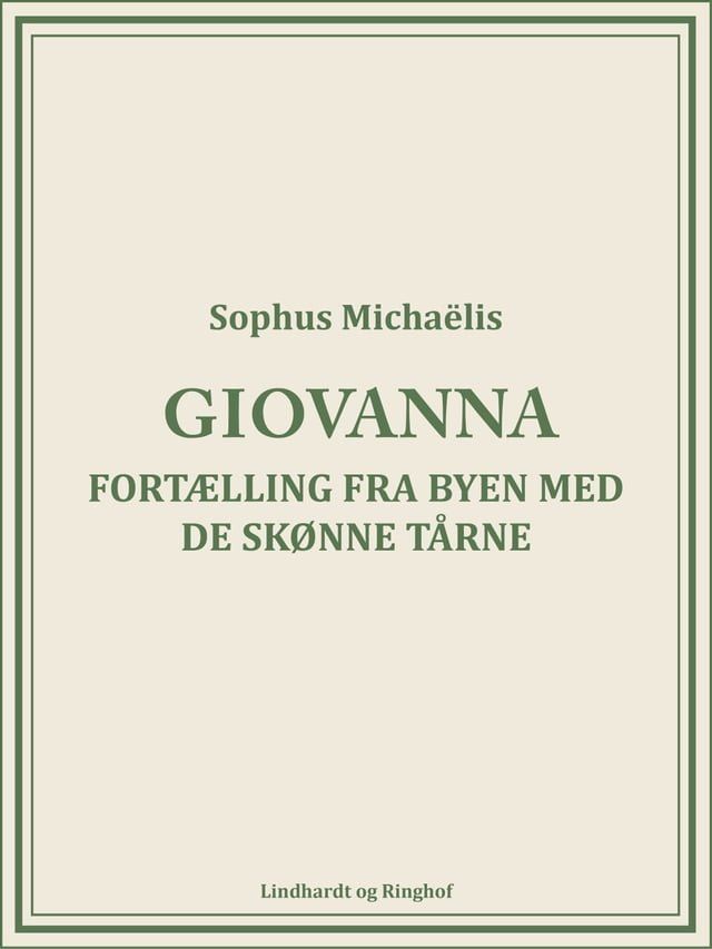  Giovanna. Fortælling fra byen med de skønne tårne(Kobo/電子書)