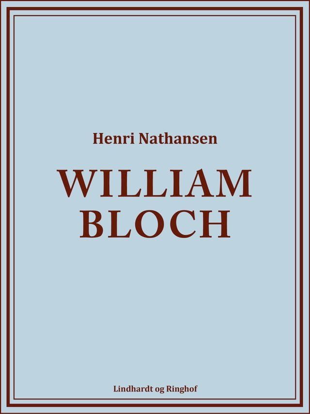  William Bloch(Kobo/電子書)