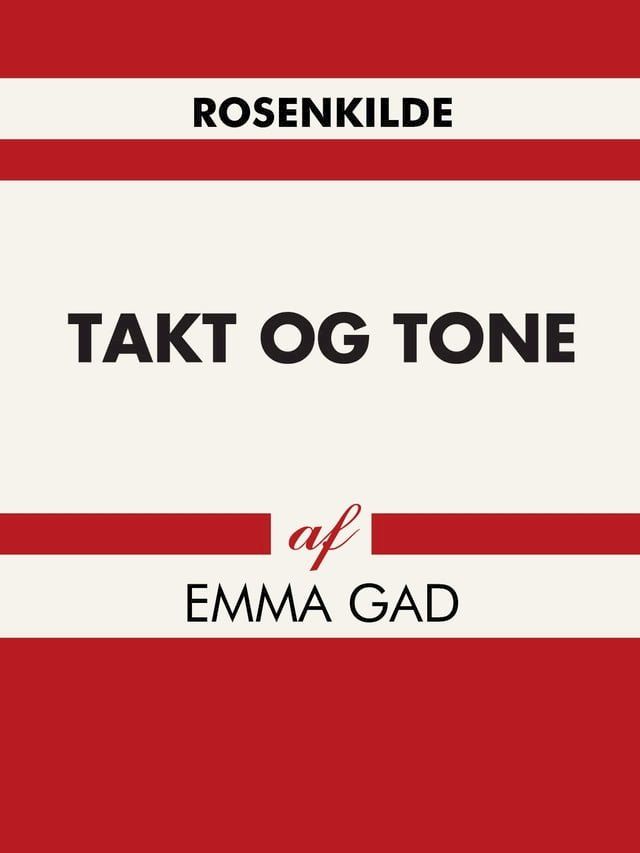  Takt og tone(Kobo/電子書)