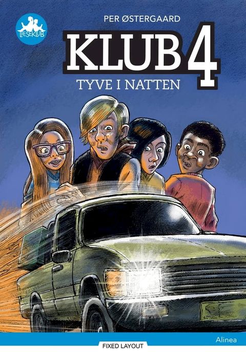 Klub 4 - Tyve i natten, Blå Læseklub(Kobo/電子書)