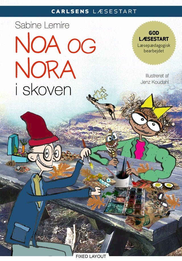  Carlsens l&aelig;sestart - Noa og Nora i skoven(Kobo/電子書)