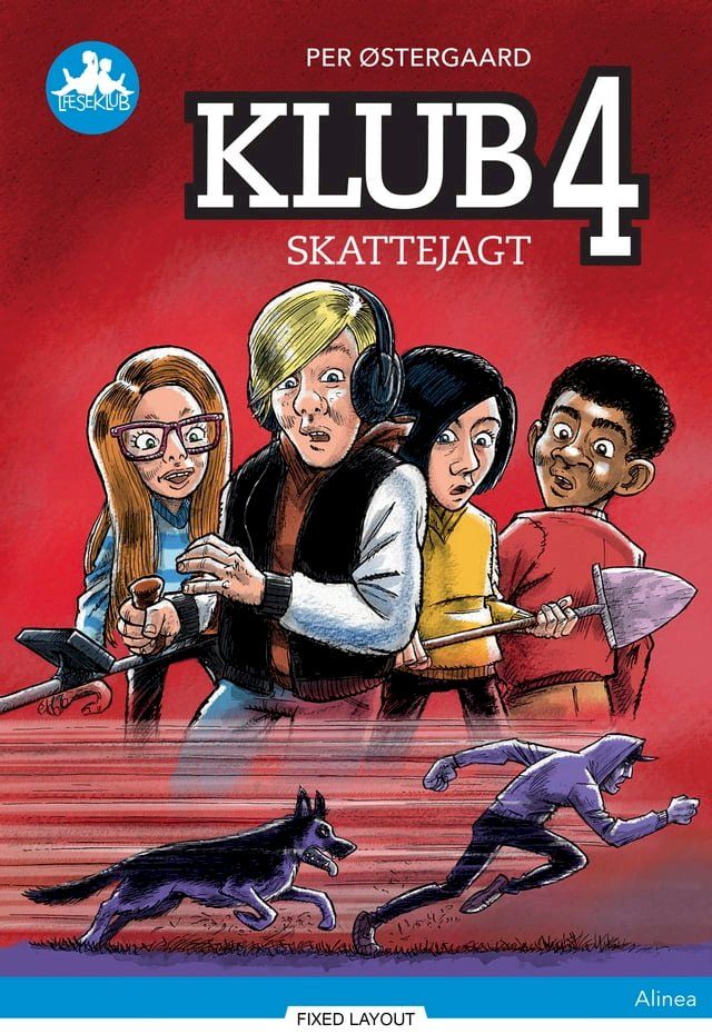  Klub 4 - Skattejagt, Blå Læseklub(Kobo/電子書)